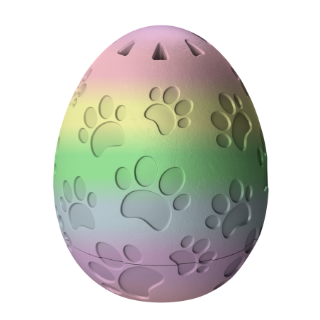 Jajo wielkanocne do treningów nosework – tematyczna atrapa do pracy węchowej.