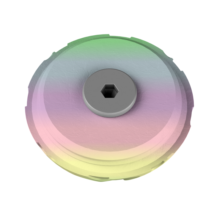 Kolorowa atrapa jaja do profesjonalnego szkolenia węchu – doskonała do budowania motywacji.