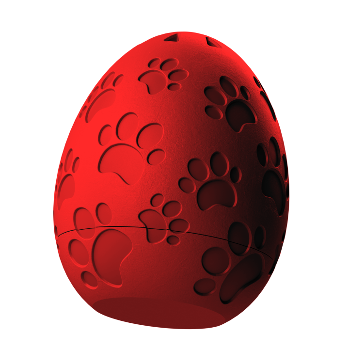 Plastikowy przyrząd do noseworku w kształcie pisanki – trwały i łatwy do utrzymania w czystości.