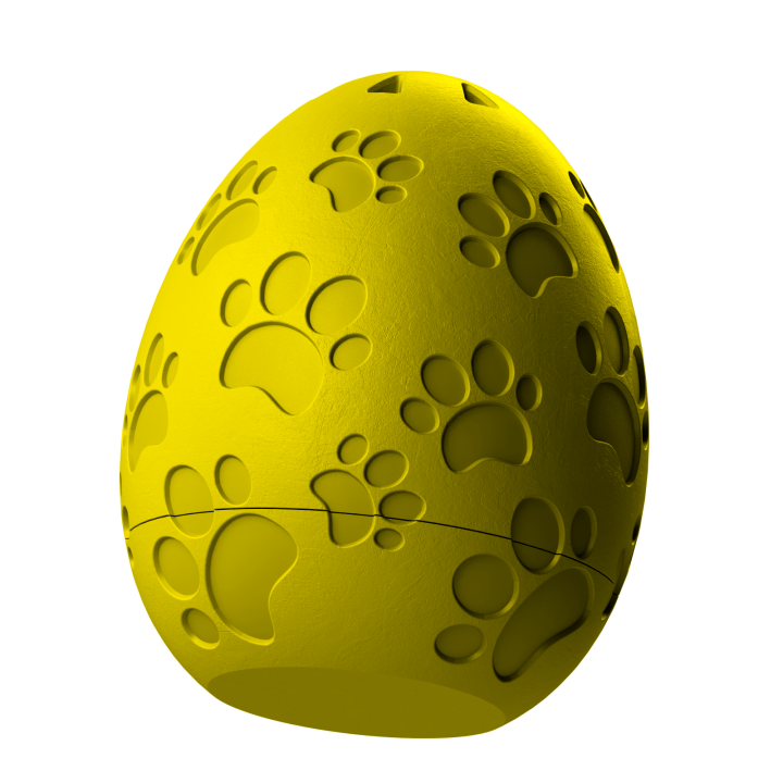 Plastikowy przyrząd do noseworku w kształcie pisanki – trwały i łatwy do utrzymania w czystości.