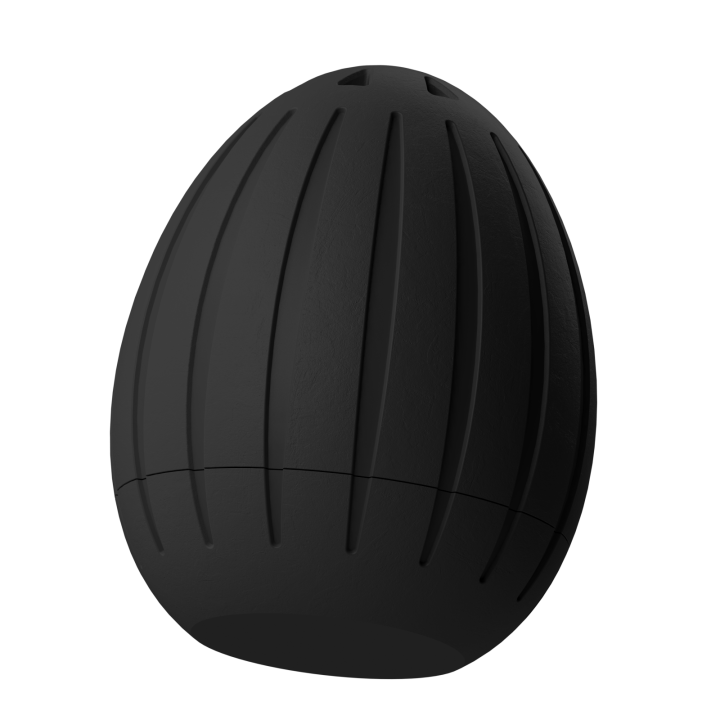 Plastikowy przyrząd do noseworku w kształcie pisanki – trwały i łatwy do utrzymania w czystości.