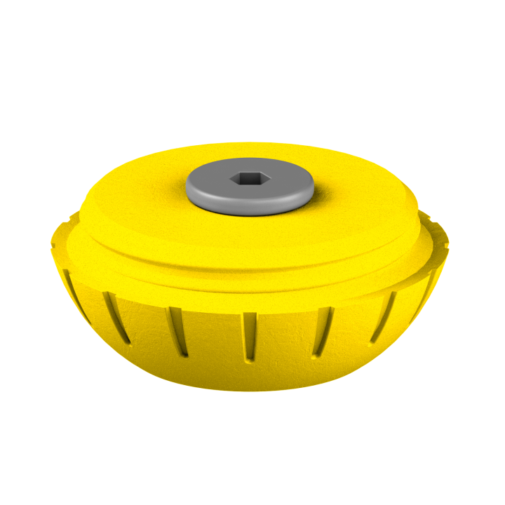 Świąteczne ukrycie zapachu – kolorowe jajo do ćwiczeń scent work w klimacie Wielkanocy.