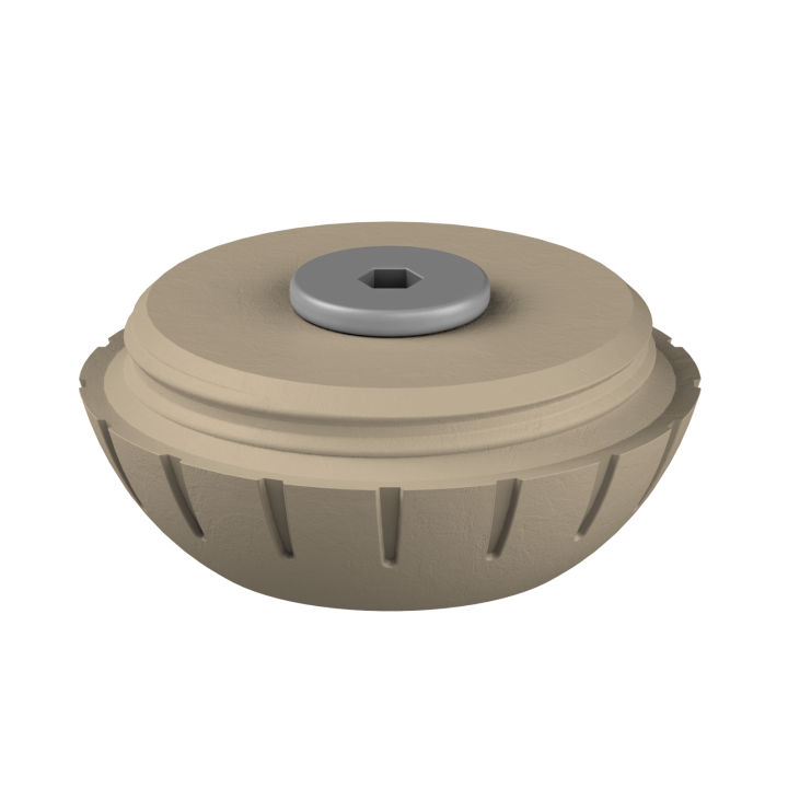 Świąteczne ukrycie zapachu – kolorowe jajo do ćwiczeń scent work w klimacie Wielkanocy.