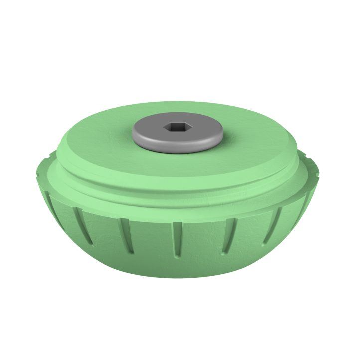 Świąteczne ukrycie zapachu – kolorowe jajo do ćwiczeń scent work w klimacie Wielkanocy.