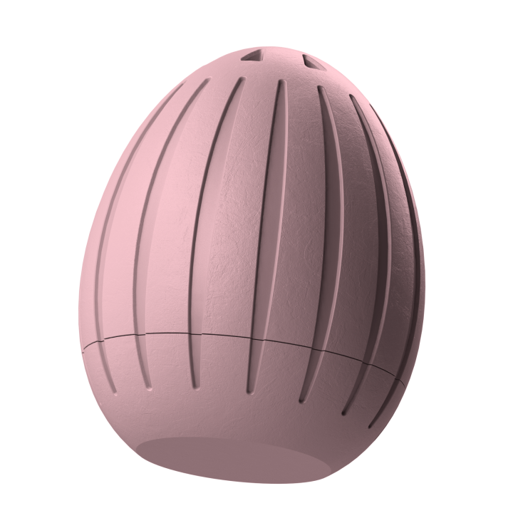 Plastikowy przyrząd do noseworku w kształcie pisanki – trwały i łatwy do utrzymania w czystości.