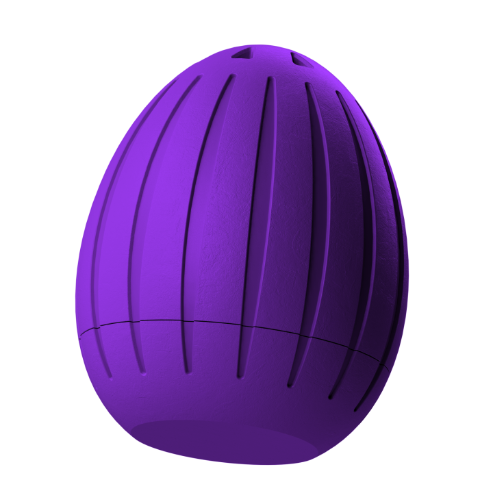 Plastikowy przyrząd do noseworku w kształcie pisanki – trwały i łatwy do utrzymania w czystości.