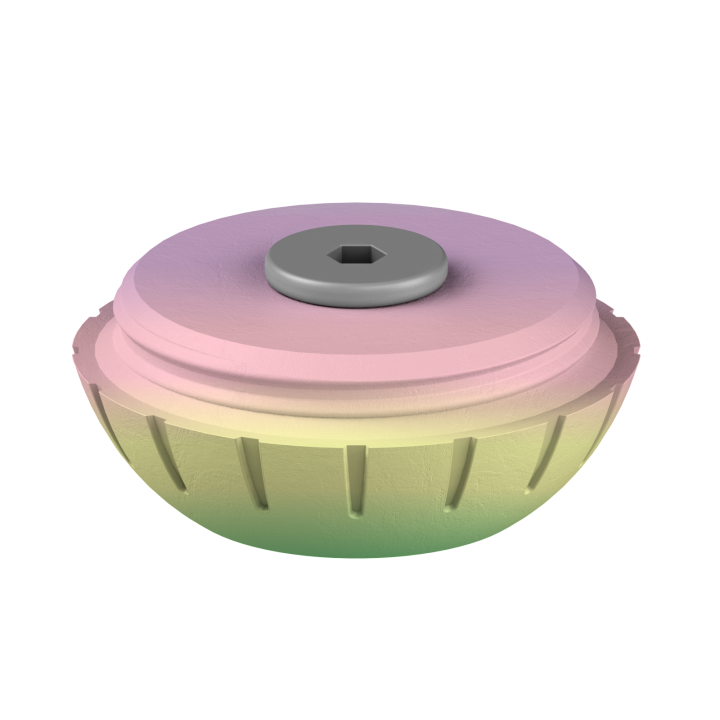 Świąteczne ukrycie zapachu – kolorowe jajo do ćwiczeń scent work w klimacie Wielkanocy.