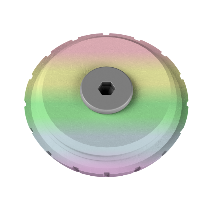 Kolorowa atrapa jaja do profesjonalnego szkolenia węchu – doskonała do budowania motywacji.