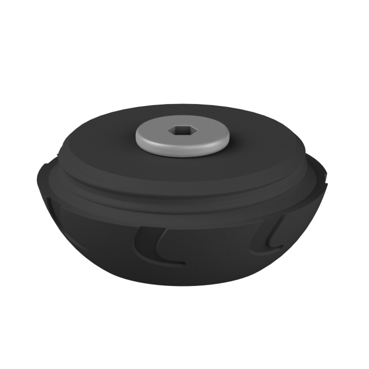 Świąteczne ukrycie zapachu – kolorowe jajo do ćwiczeń scent work w klimacie Wielkanocy.