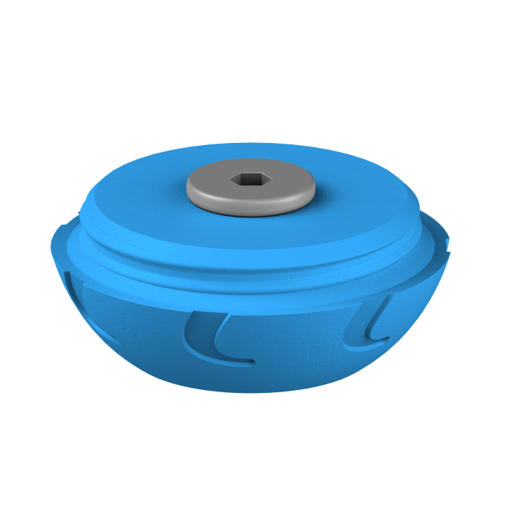 Świąteczne ukrycie zapachu – kolorowe jajo do ćwiczeń scent work w klimacie Wielkanocy.