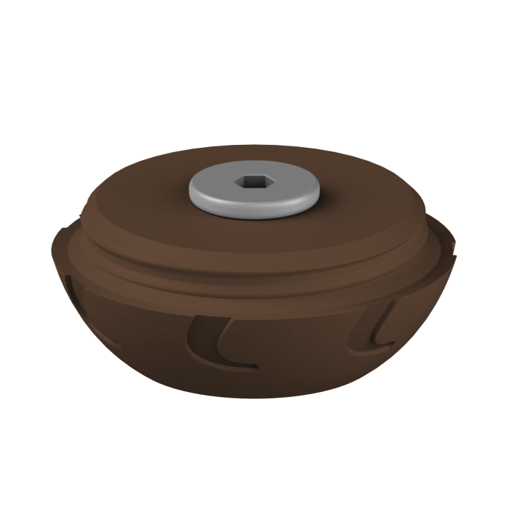 Świąteczne ukrycie zapachu – kolorowe jajo do ćwiczeń scent work w klimacie Wielkanocy.