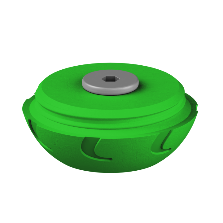 Świąteczne ukrycie zapachu – kolorowe jajo do ćwiczeń scent work w klimacie Wielkanocy.