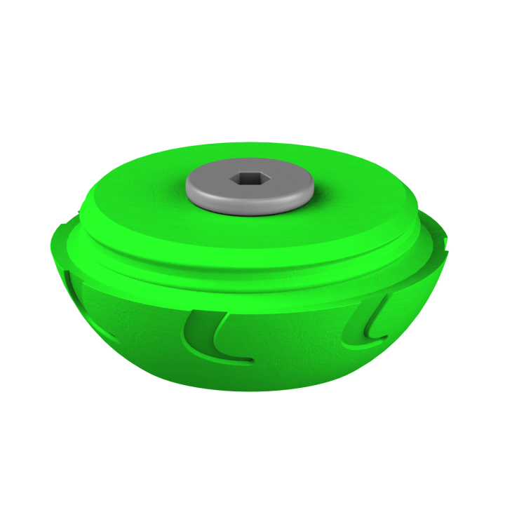 Świąteczne ukrycie zapachu – kolorowe jajo do ćwiczeń scent work w klimacie Wielkanocy.