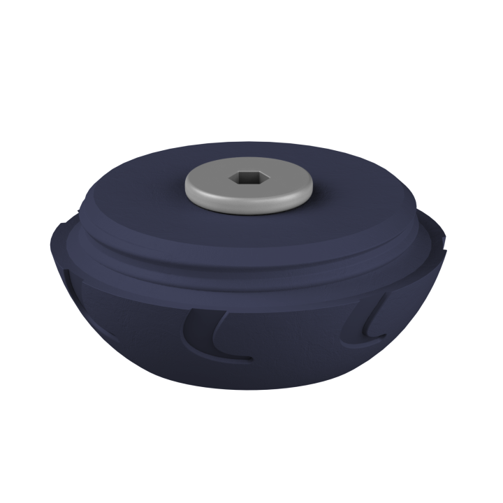 Świąteczne ukrycie zapachu – kolorowe jajo do ćwiczeń scent work w klimacie Wielkanocy.