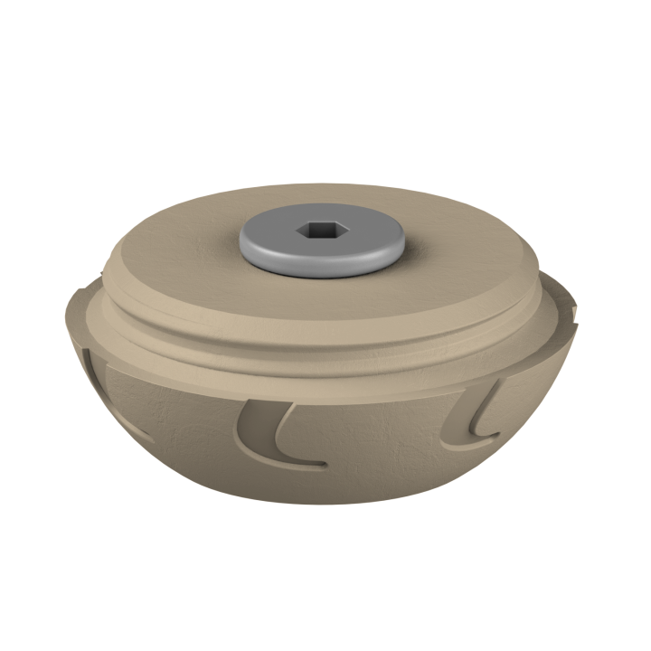 Świąteczne ukrycie zapachu – kolorowe jajo do ćwiczeń scent work w klimacie Wielkanocy.