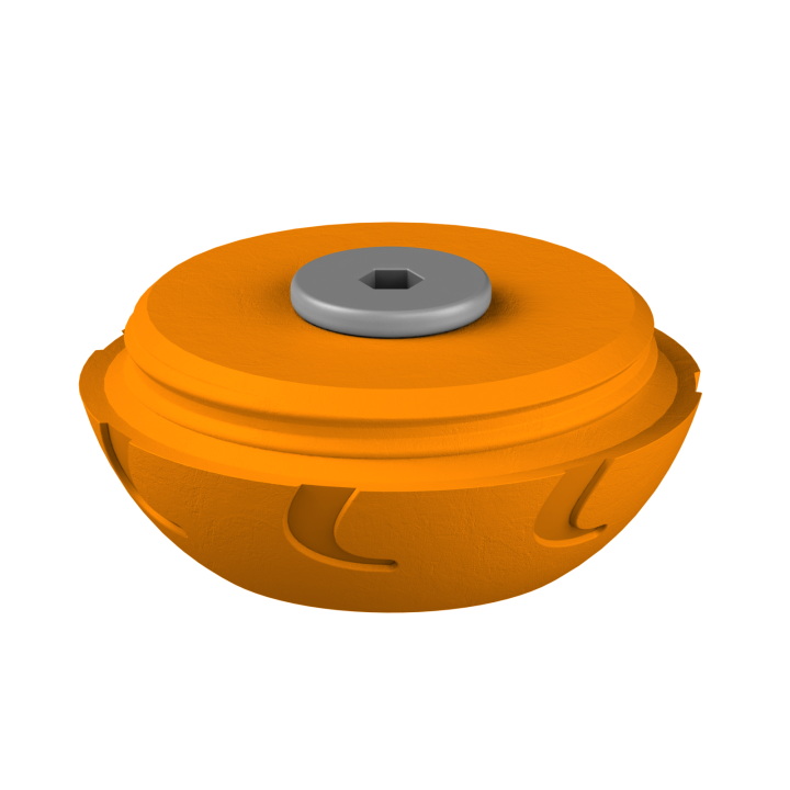 Świąteczne ukrycie zapachu – kolorowe jajo do ćwiczeń scent work w klimacie Wielkanocy.