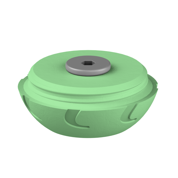 Świąteczne ukrycie zapachu – kolorowe jajo do ćwiczeń scent work w klimacie Wielkanocy.