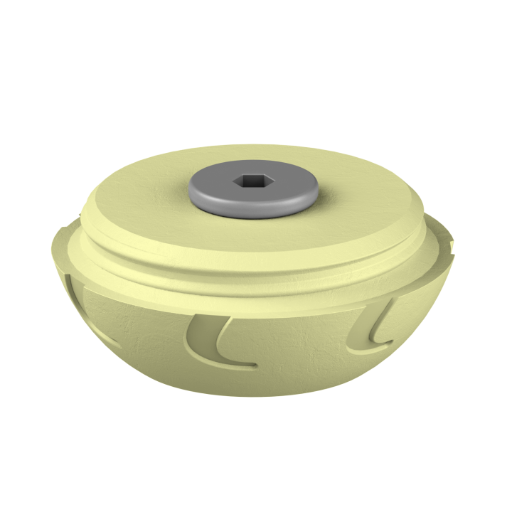 Świąteczne ukrycie zapachu – kolorowe jajo do ćwiczeń scent work w klimacie Wielkanocy.