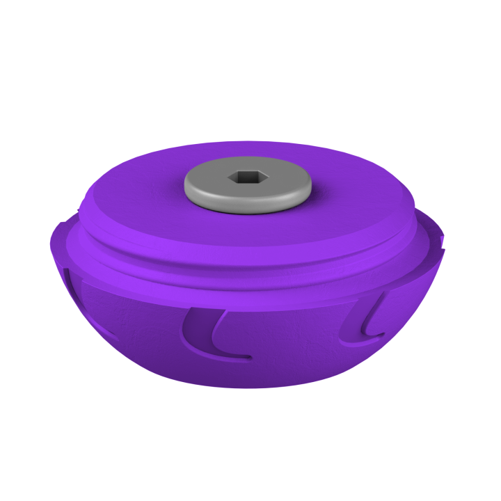 Świąteczne ukrycie zapachu – kolorowe jajo do ćwiczeń scent work w klimacie Wielkanocy.