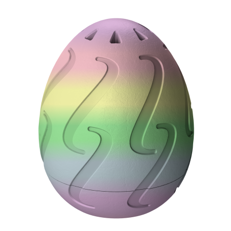 Jajo wielkanocne do treningów nosework – tematyczna atrapa do pracy węchowej.