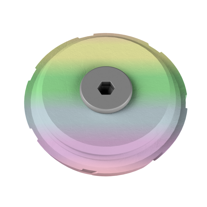 Kolorowa atrapa jaja do profesjonalnego szkolenia węchu – doskonała do budowania motywacji.