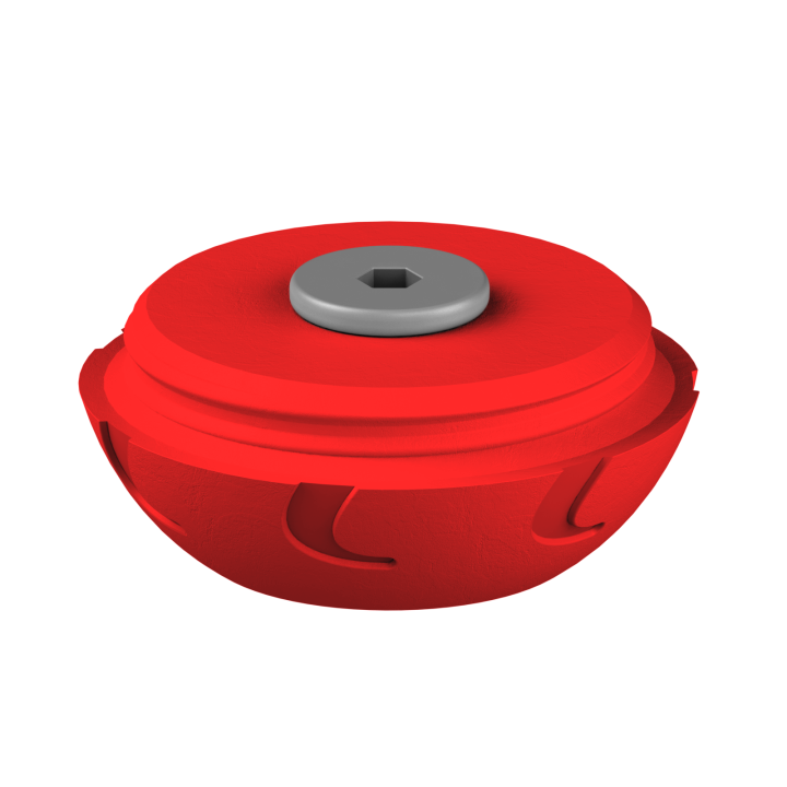 Świąteczne ukrycie zapachu – kolorowe jajo do ćwiczeń scent work w klimacie Wielkanocy.