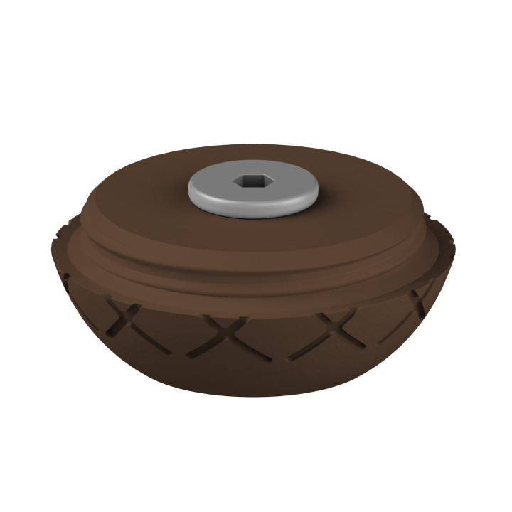 Świąteczne ukrycie zapachu – kolorowe jajo do ćwiczeń scent work w klimacie Wielkanocy.