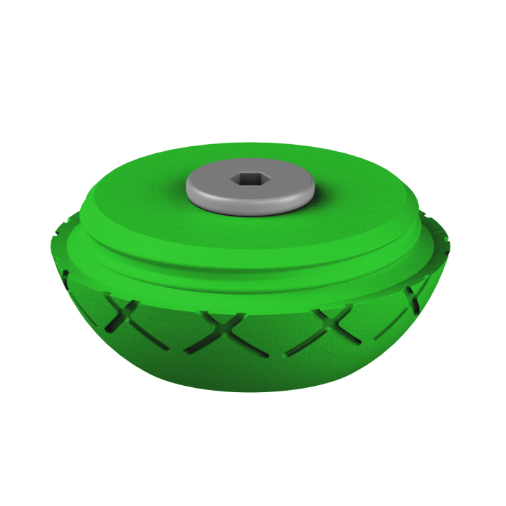 Świąteczne ukrycie zapachu – kolorowe jajo do ćwiczeń scent work w klimacie Wielkanocy.