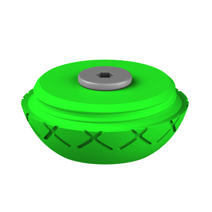 Świąteczne ukrycie zapachu – kolorowe jajo do ćwiczeń scent work w klimacie Wielkanocy.