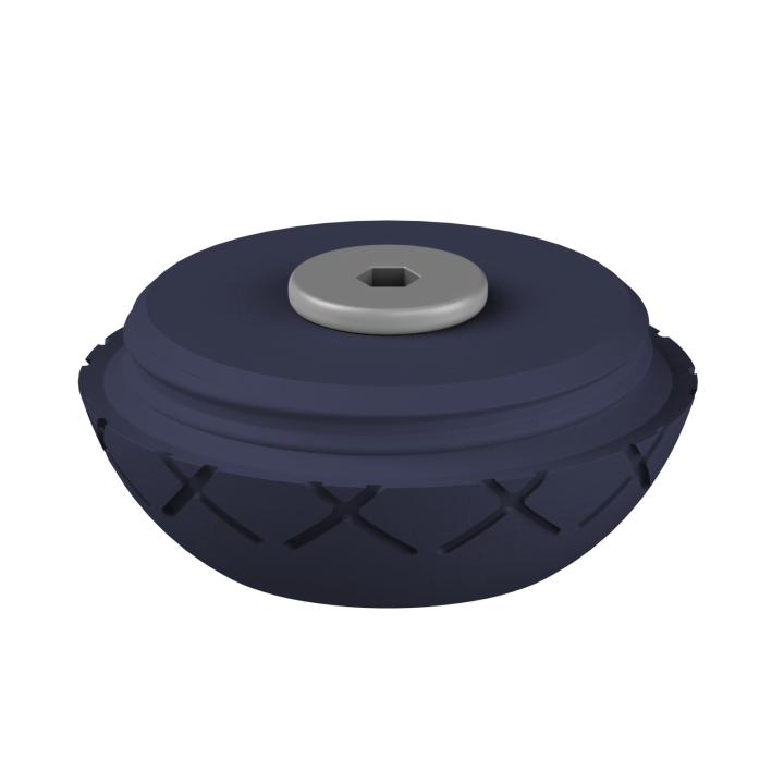 Świąteczne ukrycie zapachu – kolorowe jajo do ćwiczeń scent work w klimacie Wielkanocy.