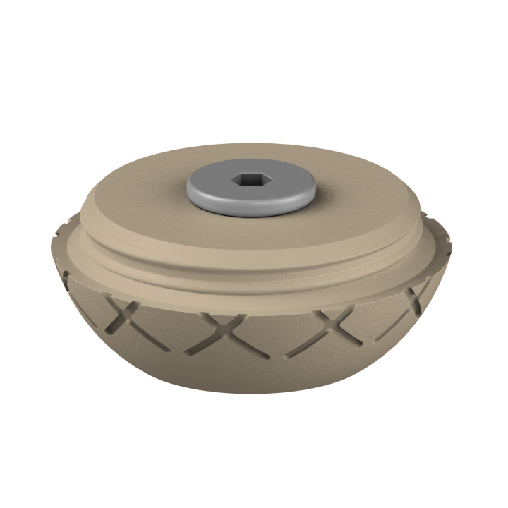 Świąteczne ukrycie zapachu – kolorowe jajo do ćwiczeń scent work w klimacie Wielkanocy.