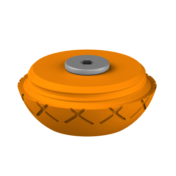 Świąteczne ukrycie zapachu – kolorowe jajo do ćwiczeń scent work w klimacie Wielkanocy.