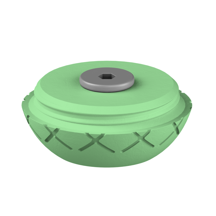 Świąteczne ukrycie zapachu – kolorowe jajo do ćwiczeń scent work w klimacie Wielkanocy.