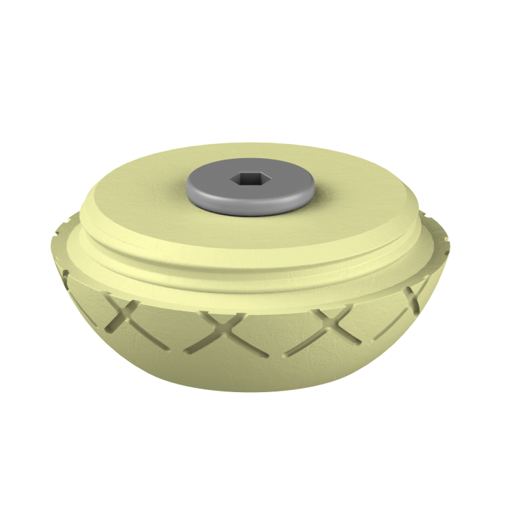 Świąteczne ukrycie zapachu – kolorowe jajo do ćwiczeń scent work w klimacie Wielkanocy.