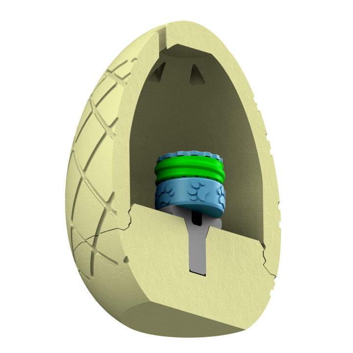  kolorowa atrapa do stabilnego ukrywania zapachu.