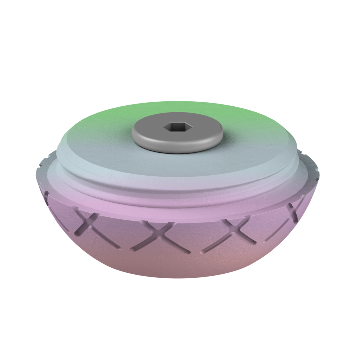 Świąteczne ukrycie zapachu – kolorowe jajo do ćwiczeń scent work w klimacie Wielkanocy.