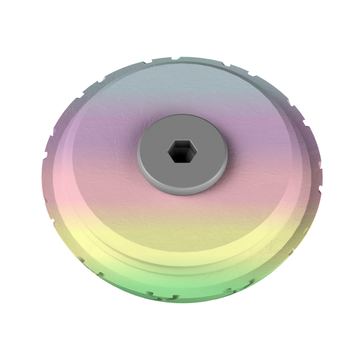 Kolorowa atrapa jaja do profesjonalnego szkolenia węchu – doskonała do budowania motywacji.
