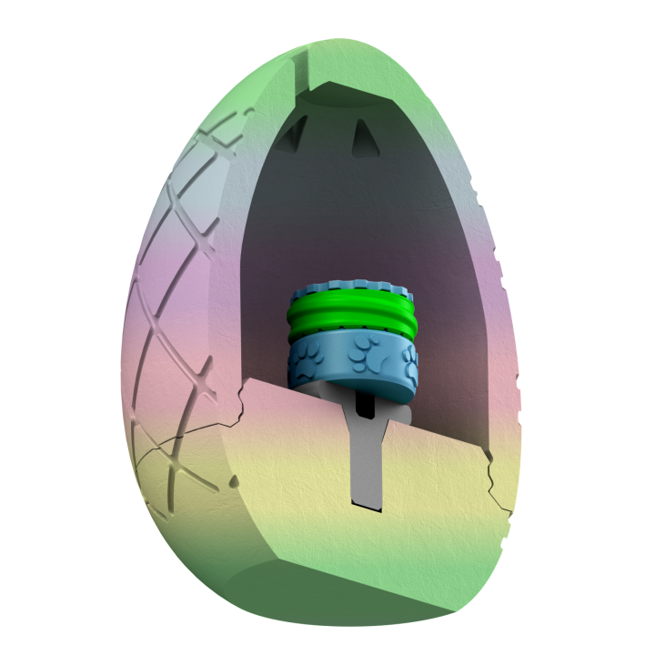  kolorowa atrapa do stabilnego ukrywania zapachu.