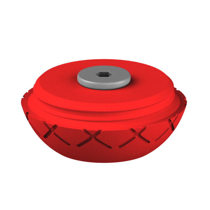 Świąteczne ukrycie zapachu – kolorowe jajo do ćwiczeń scent work w klimacie Wielkanocy.