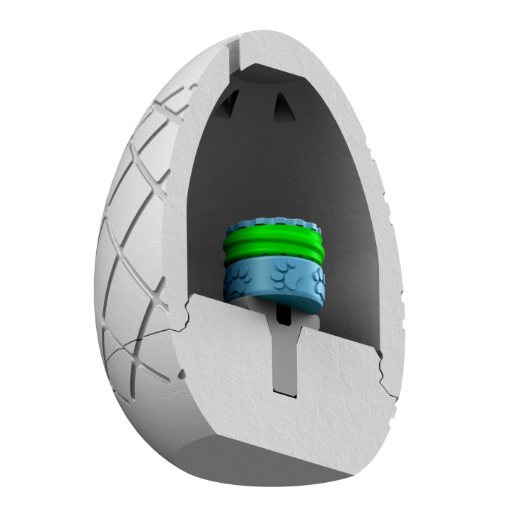  kolorowa atrapa do stabilnego ukrywania zapachu.