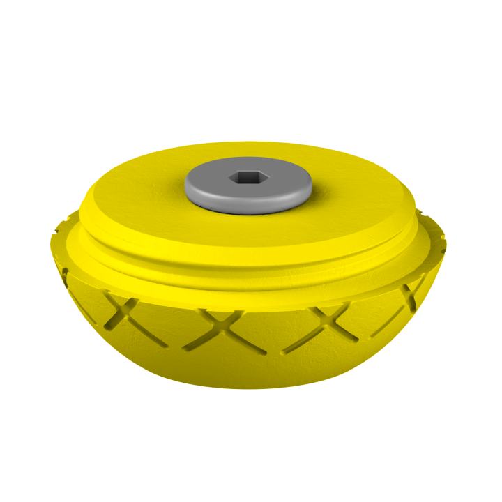 Świąteczne ukrycie zapachu – kolorowe jajo do ćwiczeń scent work w klimacie Wielkanocy.