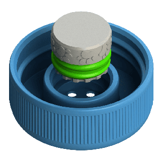 Scent cap for PET bottles