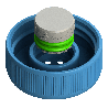 Scent cap for PET bottles