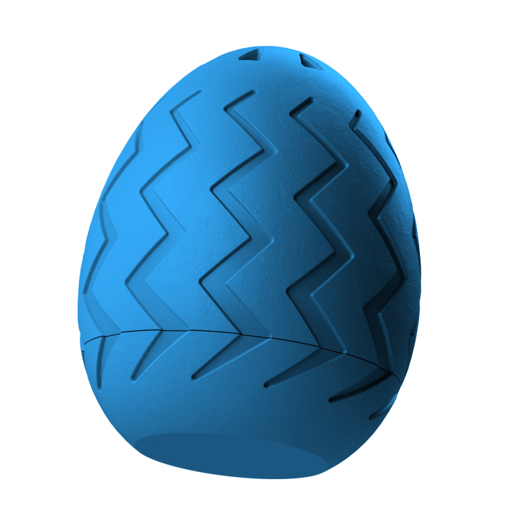 Plastikowy przyrząd do noseworku w kształcie pisanki – trwały i łatwy do utrzymania w czystości.