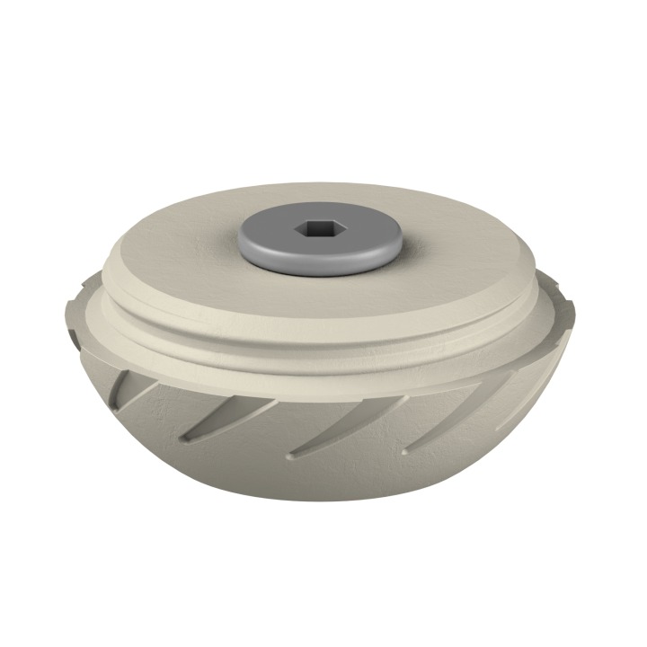 Świąteczne ukrycie zapachu – kolorowe jajo do ćwiczeń scent work w klimacie Wielkanocy.