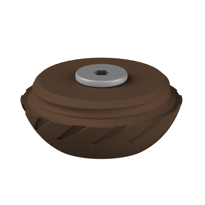 Świąteczne ukrycie zapachu – kolorowe jajo do ćwiczeń scent work w klimacie Wielkanocy.