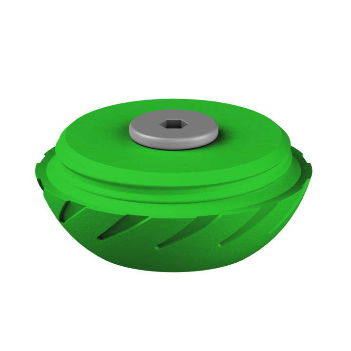 Świąteczne ukrycie zapachu – kolorowe jajo do ćwiczeń scent work w klimacie Wielkanocy.