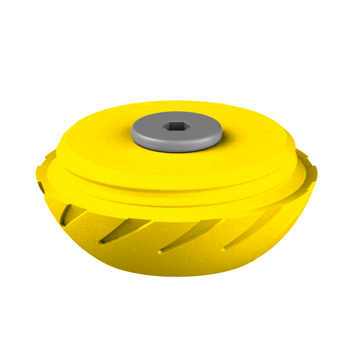 Świąteczne ukrycie zapachu – kolorowe jajo do ćwiczeń scent work w klimacie Wielkanocy.