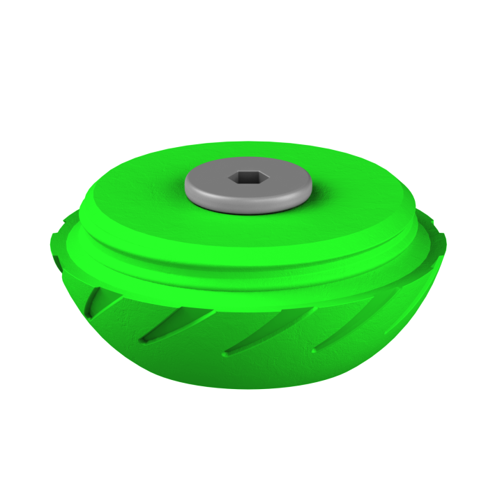 Świąteczne ukrycie zapachu – kolorowe jajo do ćwiczeń scent work w klimacie Wielkanocy.