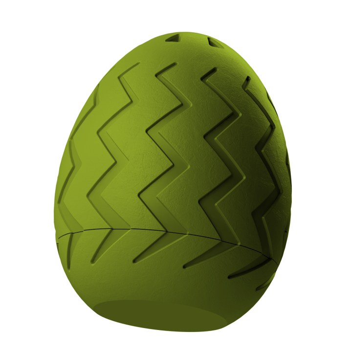 Plastikowy przyrząd do noseworku w kształcie pisanki – trwały i łatwy do utrzymania w czystości.